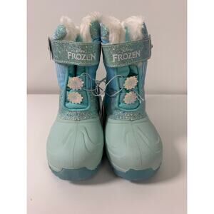 Disney Frozen Toddler Light-Up Waterproof Boots brand new with minor stains